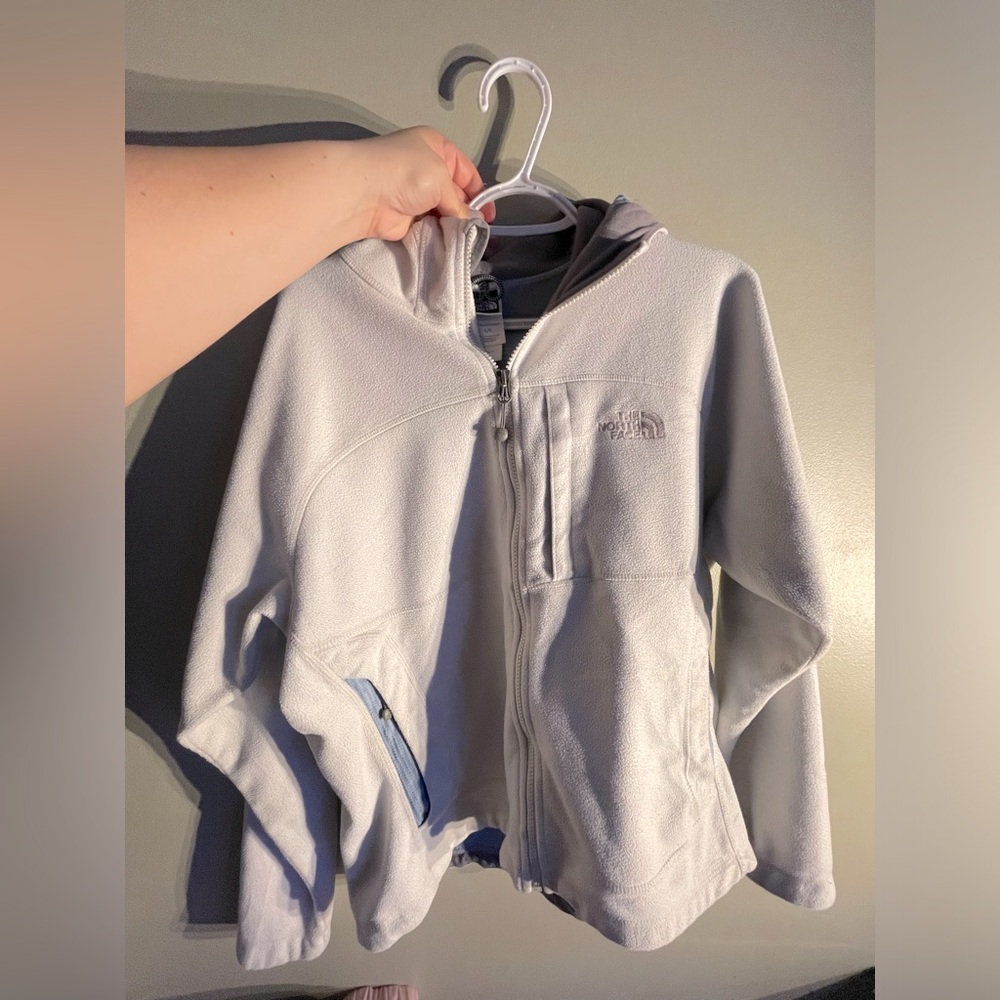 Vintage Northface hooded Windwall Fleece Jacket